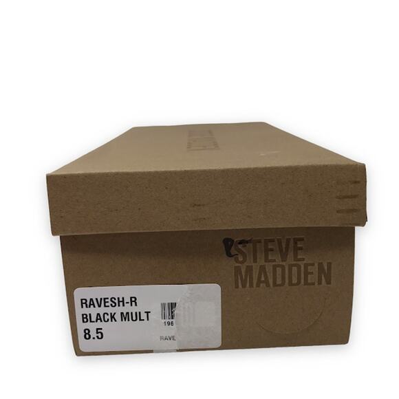 Steve Madden Ravesh Heels 8.5 Rhinestone Crystal Pointed Toe Strappy Ankle Tie - Picture 10 of 10